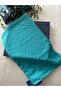 Mineleşarp Cotton Jacquard Never Slips Oil Blue Color - 2