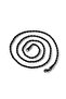 18inch 45cm 3MM 2-6MM Classic Black Twisted Rope Chain Necklace For Men Steel Waterproof Stainless C - 7