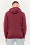 Men Sportswear Fit Long Sleeve Outdoor Hoodie, Maroon - 3