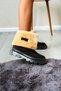 Girls' and Women's Winter Furry Lined Suede Boots Shoes - 5