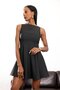 Black Flounce Tok Dress 1098 - 2