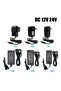 DC 24V 2A EU Plug Power Supply Adapter AC 180-250V To DC 12V 24V EU Universal Charger 1A 2A 3A 5A 6A - 7