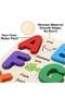 Unique Children's Wooden Alphabet Toys, Baby Cognitive Learning Early Education Toys - 5