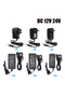 DC 24V 2A EU Plug Power Supply Adapter AC 180-250V To DC 12V 24V EU Universal Charger 1A 2A 3A 5A 6A