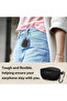حقيبة سيليكون سوداء غير لامعة مع مرفق حزام لـ JBL Wave Buds 2 - 3
