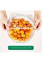 WHITE 100pcs Reusable Elastic Food Covers - Transparent Stretchable Bowl Plate Seals (Alternative to - 7