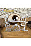 Lovely Christmas Forest Nativity Half-cut Metal Cutting Dies Scrapbooking Decorative Embossing - 5