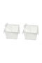 10x Feeding Box Reptile Cage Hatching Container Rearing Tank Clear Reptile Vivarium Terrarium Ins... - 8