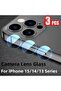 3 قطع لهاتف iPhone 15Pro Max 3 قطع زجاج عدسة الكاميرا لهاتف iPhone 15 14 13 Pro Max واقي عدسة الكاميرا F