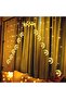 Ramadan Lights, Moon Star Fairy Hanging String Lights, 8 Modes - 2