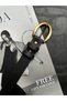 2-Pack Lust Classic Patterned Women's Antique Gold Buckle Belt Jacket Belt Dress Belt Trouser Belt - 2