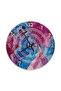 Wooden MDF wall clock with a modern Printed sticker - 2