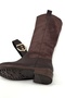 Belty Bitter Brown Belt Detail Women's Boots - 6