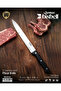 8" Meat Knife Extra Sharp Slicing Blade - Stainless Steel & Black PP Handle | BB2546 - 5