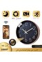 Mini Compact wireless WiFi wall-mounted clock camera, 1080P HD, night vision, security surveillance