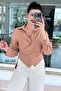 Metal Buttoned Blouse with Waist Tie 6K168