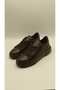Anka Brown Genuine Leather Women's Sneaker – Lightweight Eva Sole - 5