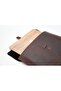 Handcrafted Genuine Leather Laptop Sleeve | 14-inch Velvet Lined Portfolio Case - 8