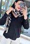 Shawl Detailed Jessica Blouse 6K308 - 3