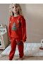 Unisex Children's New Year Concept Printed Top and Bottom Set - 3