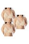 Women's Cotton 3-Pack Nursing Bra (Skin Color)