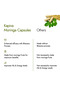 Moringa Capsules | Natural source of Vitamins & Minerals | 60 Caps 500 mg each - 4