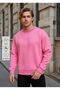 Men's Solid Basic Circular Neck Sweatshirt