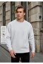 Men's Solid Basic Circular Neck Sweatshirt