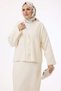 44106 - Stylish Comfortable Casual Knitwear Women's Set with Skirt - 4