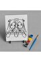 Children's Wooden Paintable Desktop Model Board with Legs Model 047