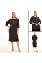 Necklace and Eyelet Detailed Dress Ets7252 - 5