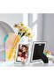4-Pack 6x4 Glass Photo Frames, Silver Mirrored Rectangular, Tabletop (Horizontal/Vertical) - 4