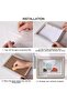 3D Photo Frame, Flowers Shadow Box Display Case, HD Glass Wooden White Hollow Photo Frame - 5