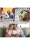 Photo Album 4x6, 100 Pockets, Linen Cover Top-Loader Vertical (White) - 6