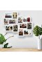12-Opening 4x6 Photo Collage Frame - White