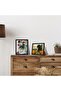 8x10 Picture Frames Set of 9 - Engineered Wood, Black, Plexiglass Front - 7