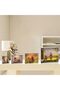 3 Pack Magnetic Acrylic Photo Frames, Double-Sided Frameless, 3.5x5 in - 7