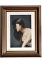 Wooden Picture Frame Rustic Brown Tabletop & Wall, 20.4 x 25.5 cm (10 inch)