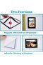 8-Pack 4x6 Magnetic Photo Frames for Refrigerator & Office - - 3