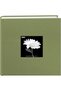 Fabric Frame Cover 200 Pockets Hold 4x6, Sage Green