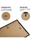 Aluminum A3 Picture Frame Set of 3, 21x29.7cm/29.7x42cm (Black) - 5