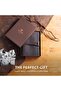 Handcrafted Full Grain Buffalo Leather Photo Album Scrapbook - 4