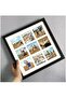 Photo Frame Collage, 4-Piece Black Square Multi Picture Frames - 2