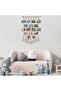 Hanging Photo Display Macrame Wall Hanging with 30 Clips - Boho Photo Display - 5
