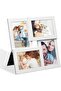 4x6 Collage Picture Frames Set of 4, Cloud White