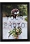 Black A4 PVC Photo Frame with Glass Front – Wall or Tabletop Display