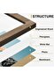 10-Pack Picture Frames Collage with Glass (Brown) - 5