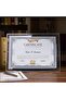 Silver A4 Picture Frame Glass Certificate/Diploma Frame Photo Display Stand (2PCS) - 2