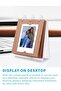 Mini Photo Album for Instax Mini (2x3) – 20 Kraft Pages, Acrylic Display Frame, Tan - 4