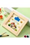 10-Piece Unfinished Wood Picture Frames (12 x 12 cm) - 2